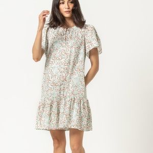 Lilla P Flutter Sleeve Dress